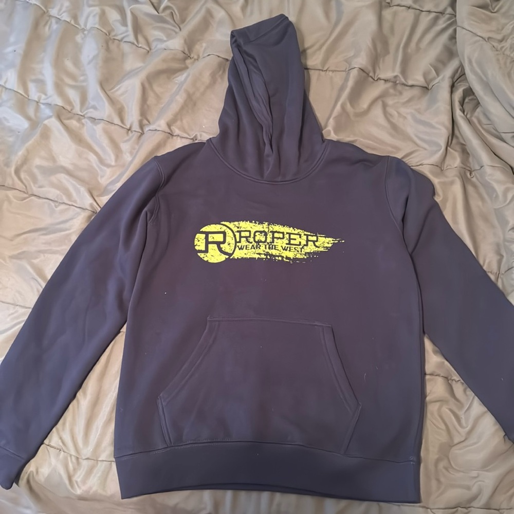 Boys roper hoodie large